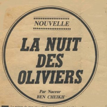 La nuit des oliviers.